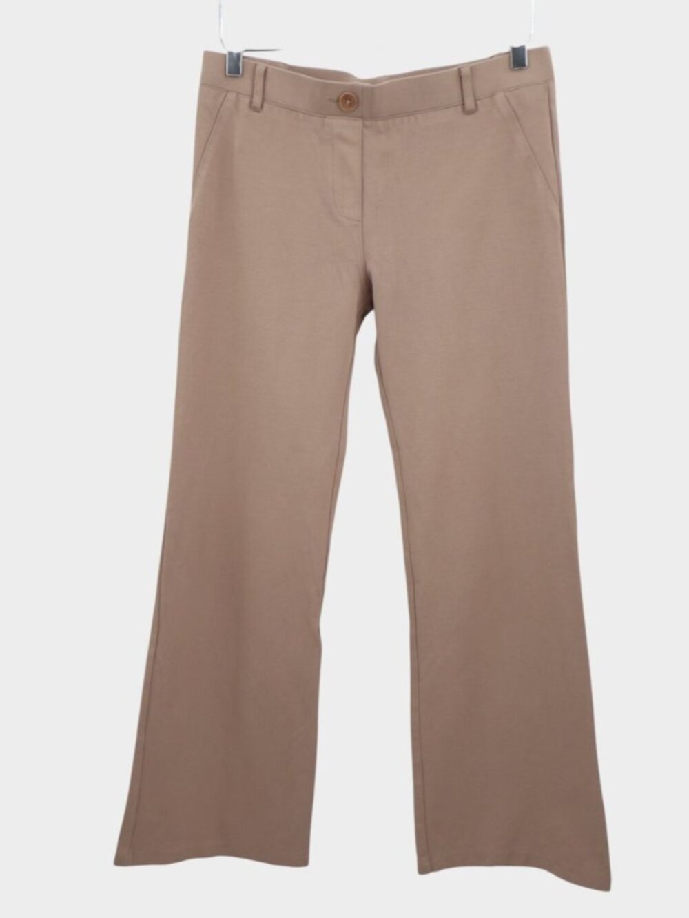 Betabrand Bootcut Pants in Light Brown